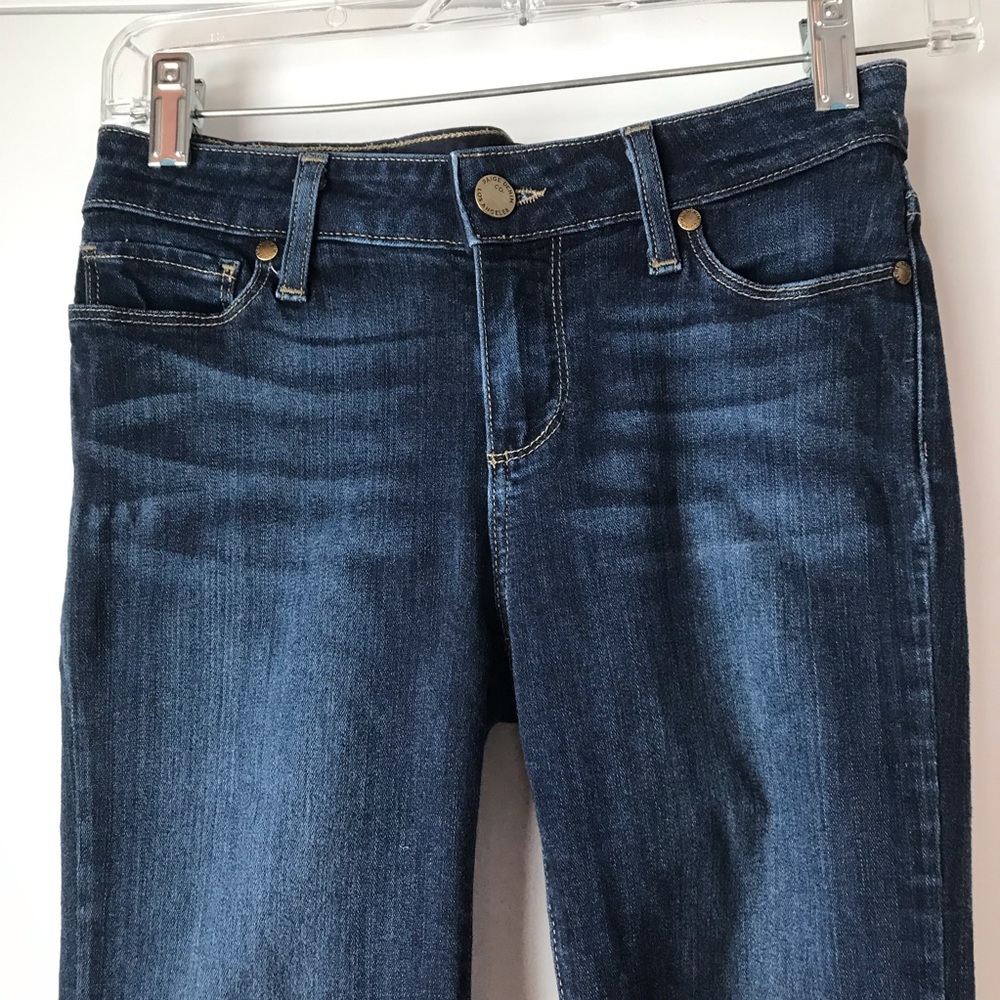 Paige Transcend Skyline Crop Jeans (Zora) w/ Cuffs